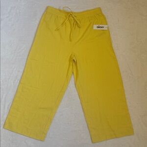 DKNY Yellow Women's Pants